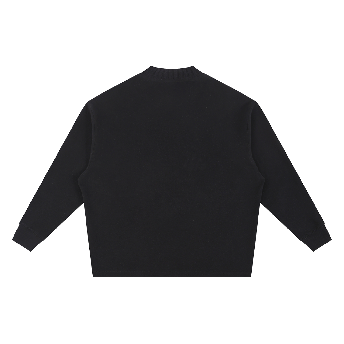 Knitted Round Neck Oversize Sweatshirt ODMPOD