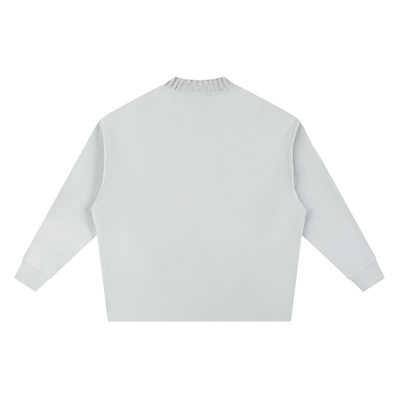 Knitted Round Neck Oversize Sweatshirt ODMPOD