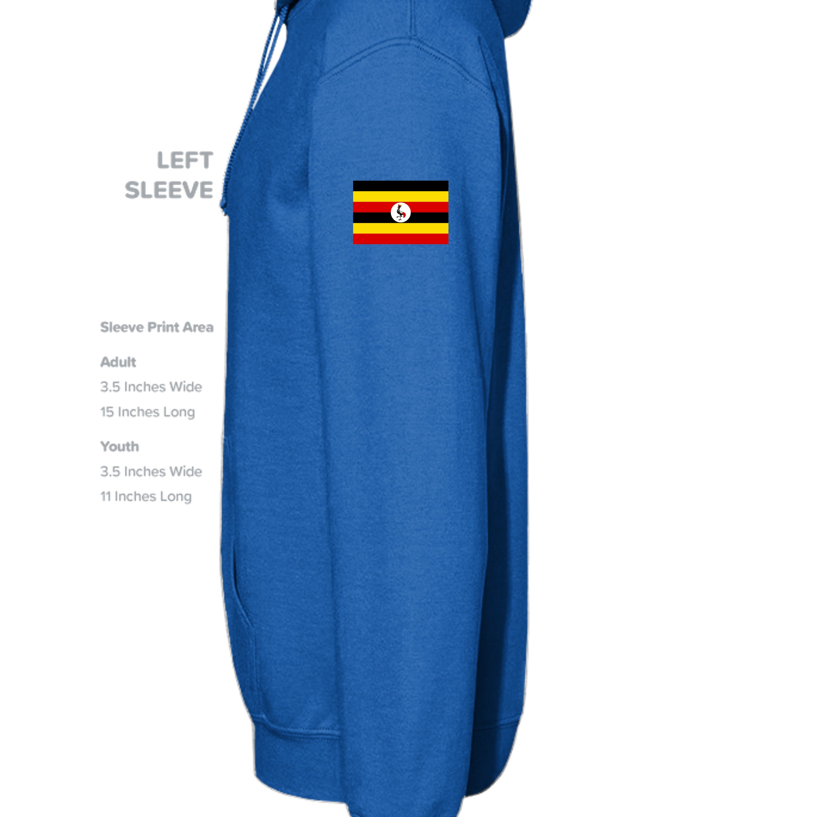 Neon Blue - G185 - SLEEVE_LEFT